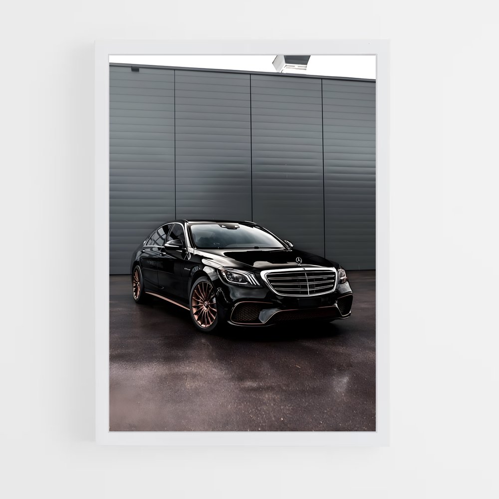 Poster élégant S amg – affiche Mercedes (vue 3)